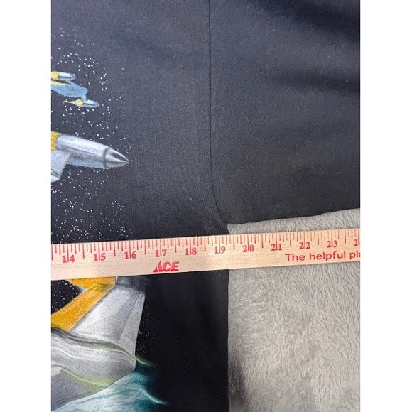 Vintage Star Wars Episode 1 Naboo Starfighter T Shirt Medium Black‎ - Picture 7 of 7
